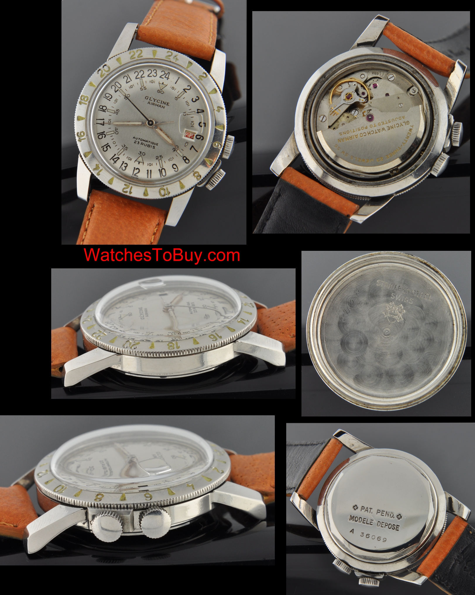 glycine airman 1953 vintage