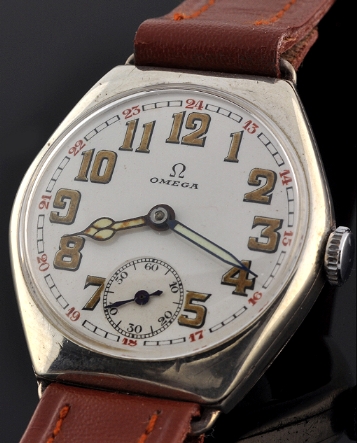 omega 1920's watch
