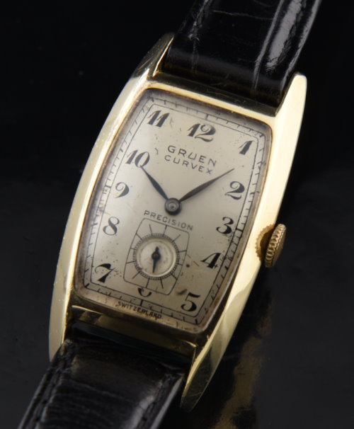 Gruen curvex outlet watch