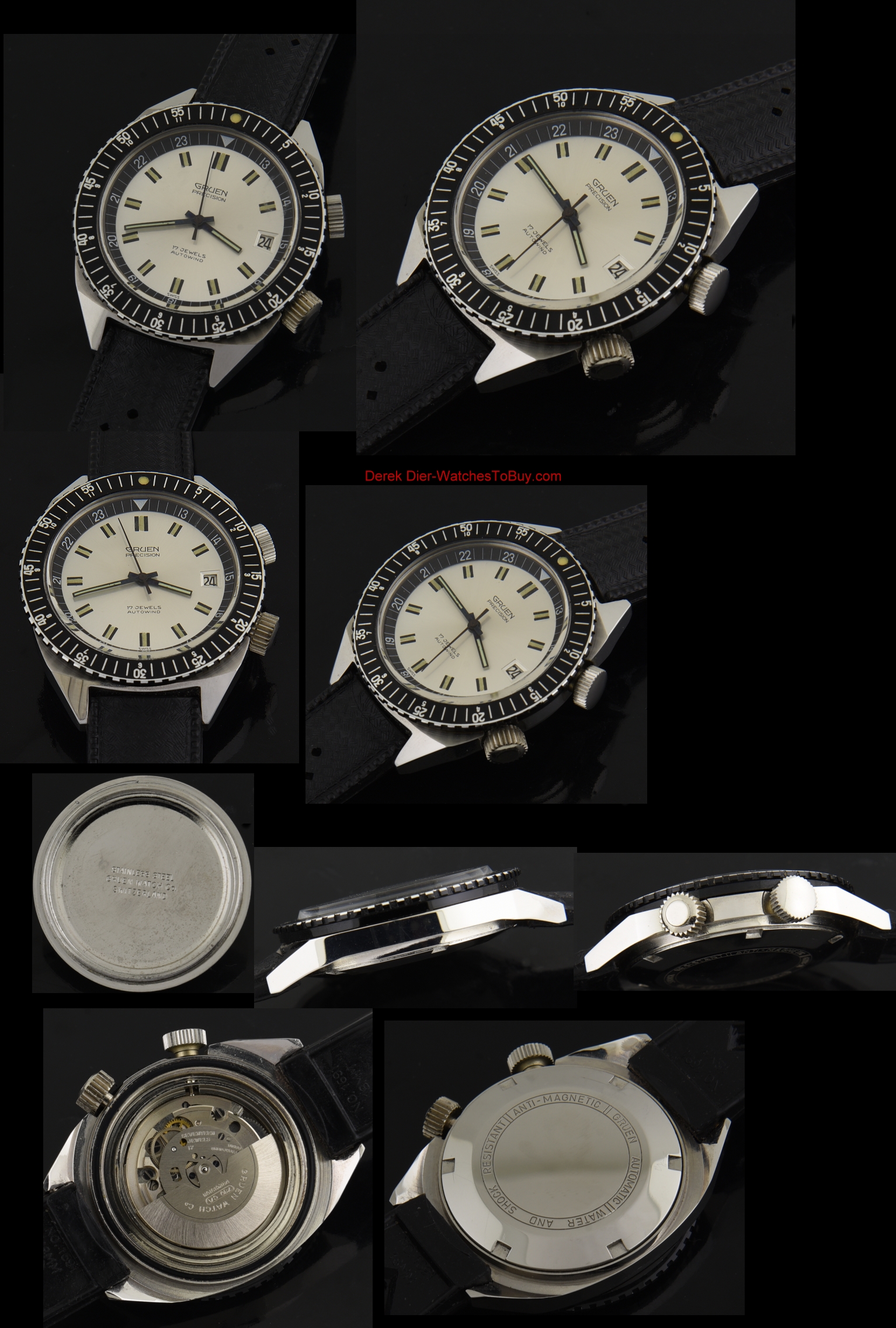1969 Gruen Precision Dive - Watches To Buy - London, ON
