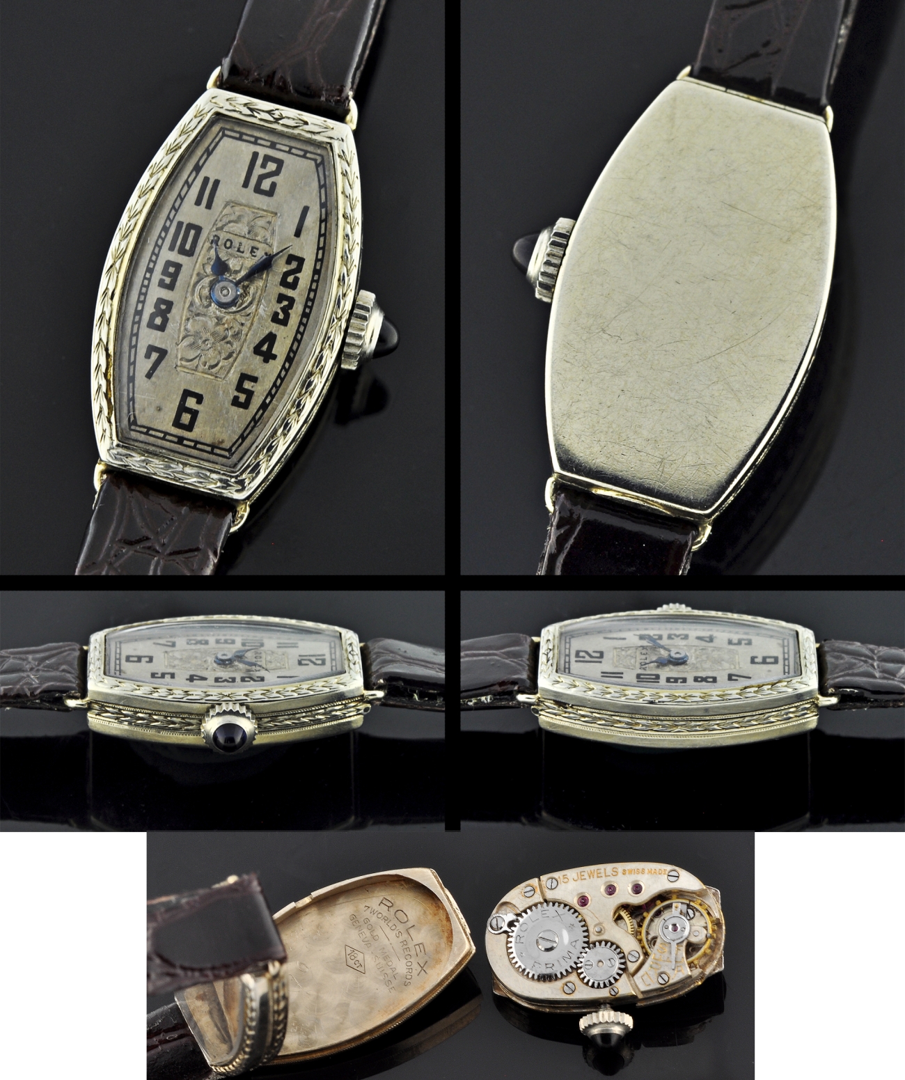 1930s Ladies Rolex 18k Gold Watches To Buy London