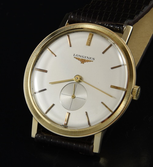 Longines 14k gold watch new arrivals