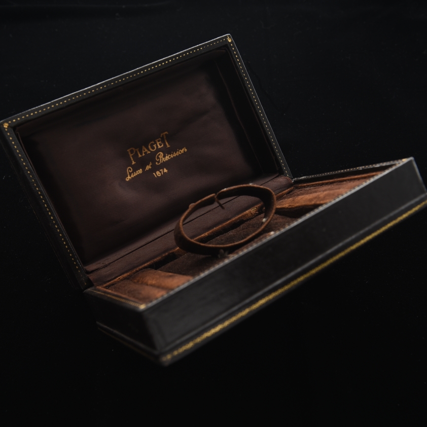 Vintage Piaget black watch box 1970s - Piaget