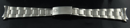 1970s Rolex 6.5" 19mm Oyster stainless steel bracelet with ref. 357 endpieces. Fits Daytona, Air-King, and Oyster Perpetual Date watches.