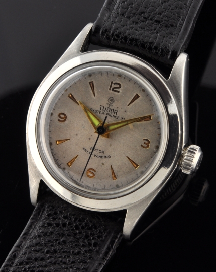 Uncommon 1955 Tudor Oyster-Prince 31 'Junior.' We rarely see these smaller boy-sized watches with an automatic winding movement!