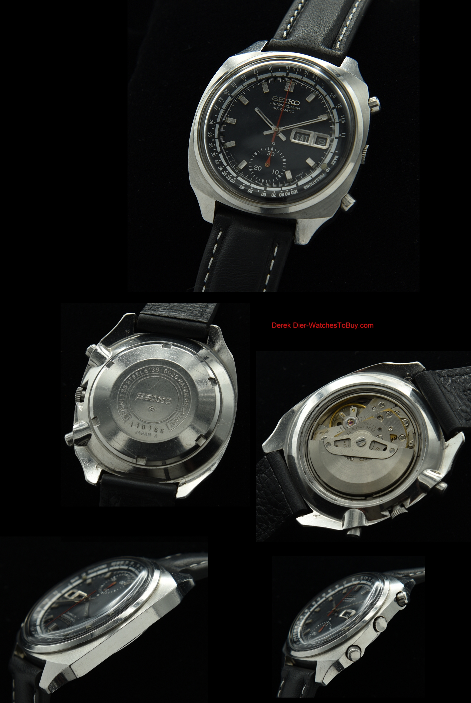 1969 Seiko 6139 Chronograph Watches To Buy London