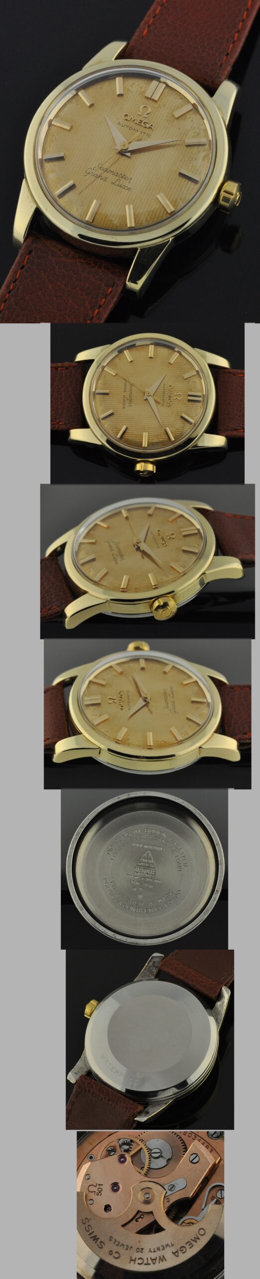 This is a 1958 Omega Seamaster Grand Luxe.