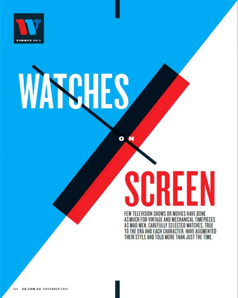 Watches On Screen Book