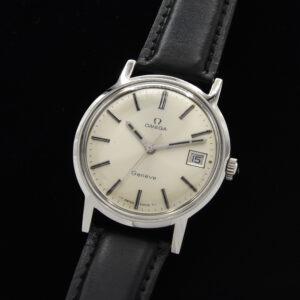 This 1970 Omega Geneve is extremely clean. This is a manual winding, very reliable vintage Omega.