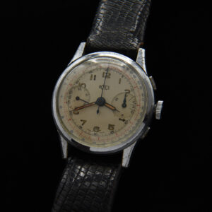 Here is a vintage 1940s Royce Chronograph watch. Royce and Eska watch company was founded in 1918 by S. Kocher & Co. SA.