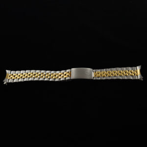 Tudor Vintage 6248-19mm two-tone bracelet tight like-new. Only with a loupe can you see any gold wear. This bracelet looks new in-person.