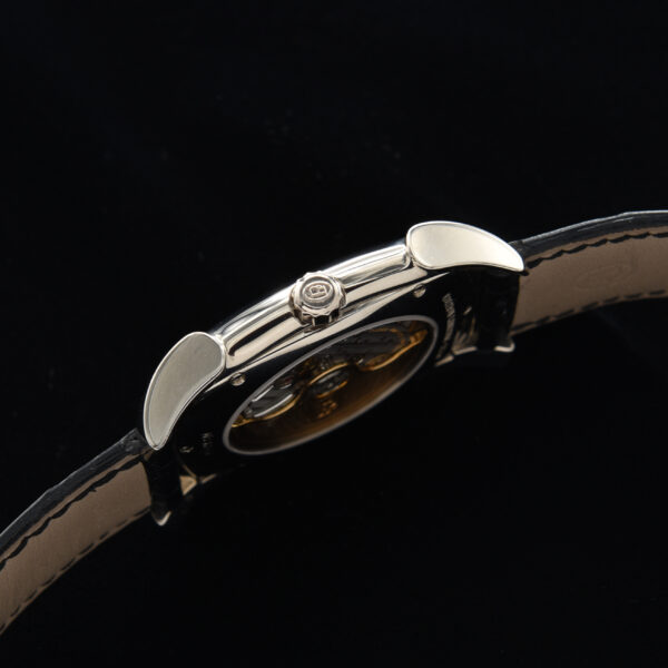 This is a rare 2014 Parmigiani Fleurier Kalpa 18k White Gold Automatic winding watch with only 50 units produced.