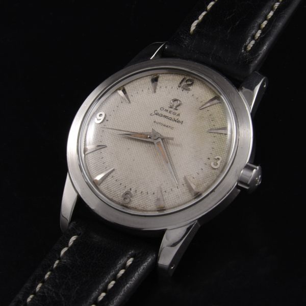 1957 Omega Seamaster Waffle Dial