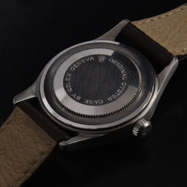 This is a mid-size 1967 Tudor Prince Oysterdate measuring 31mm in a very clean stainless steel case.