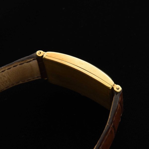 Large Rectangular Patek Philippe 1928 18k Gold - Image 4