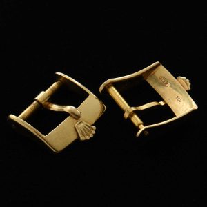 I have 2 Rolex Solid-18k-Gold 14mm buckles. Each is priced at $395. They are completely original and in great condition.