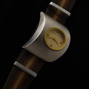 Rare Pierre Cardin 1971 Space-Age Inspired Asymmetrical Jaeger LeCoultre
