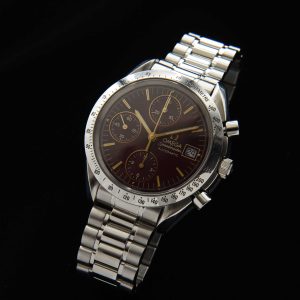 Omega Speedmaster Rare Burgundy Dial 1993 Japanese Version