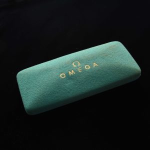This 2.5'x5.75' Omega box came from a PX military store in Germany and housed a military era Omega.