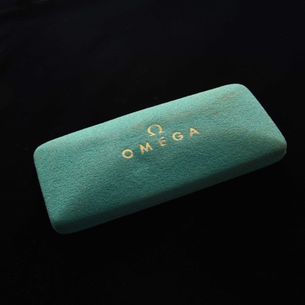 This 2.5'x5.75' Omega box came from a PX military store in Germany and housed a military era Omega.