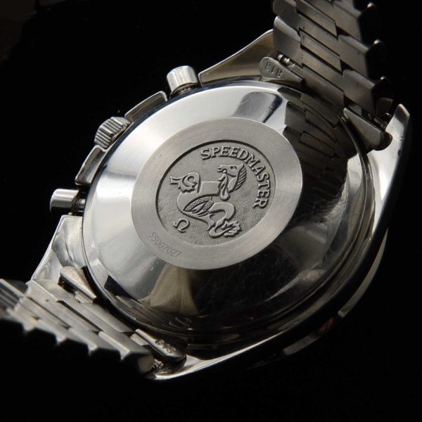 This 1995 39mm Omega Speedmaster automatic-winding watch was just expensively and meticulously serviced, with all its chronograph and timing functions working quite well.