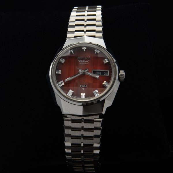 Pristine Circa 1973 King Seiko Vanac Very Rare Red Dial - Image 3