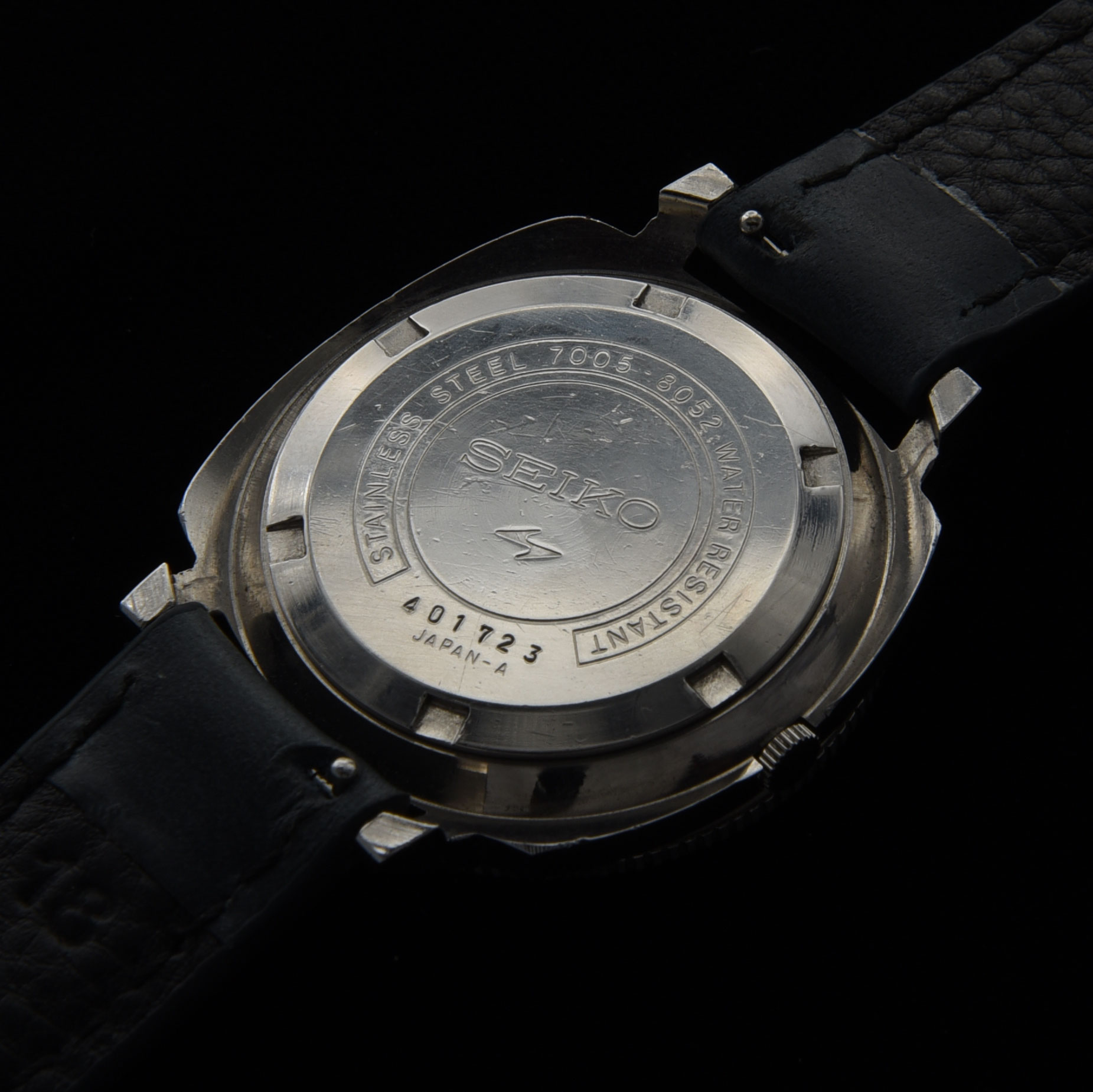 Don't let the name fool you, as this is a very desirable and collectable vintage, circa 1974 Seiko. This Seiko 7005-8052 Diver is known as the “Poor Man’s 62MAS”.