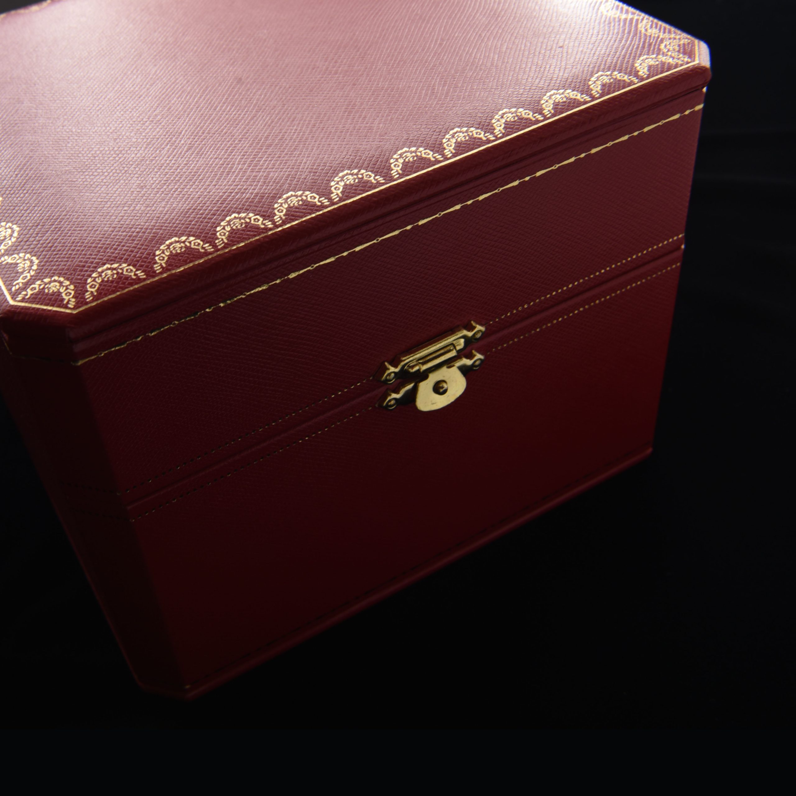 This solid-18k-gold circa 2000s Cartier Pasha ref. 1027 displays excellent overall condition, and comes with the Cartier box.