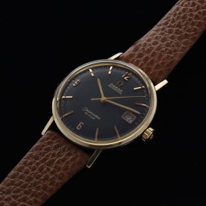 1966 Omega Seamaster De Ville Amazing Rare Black Dial