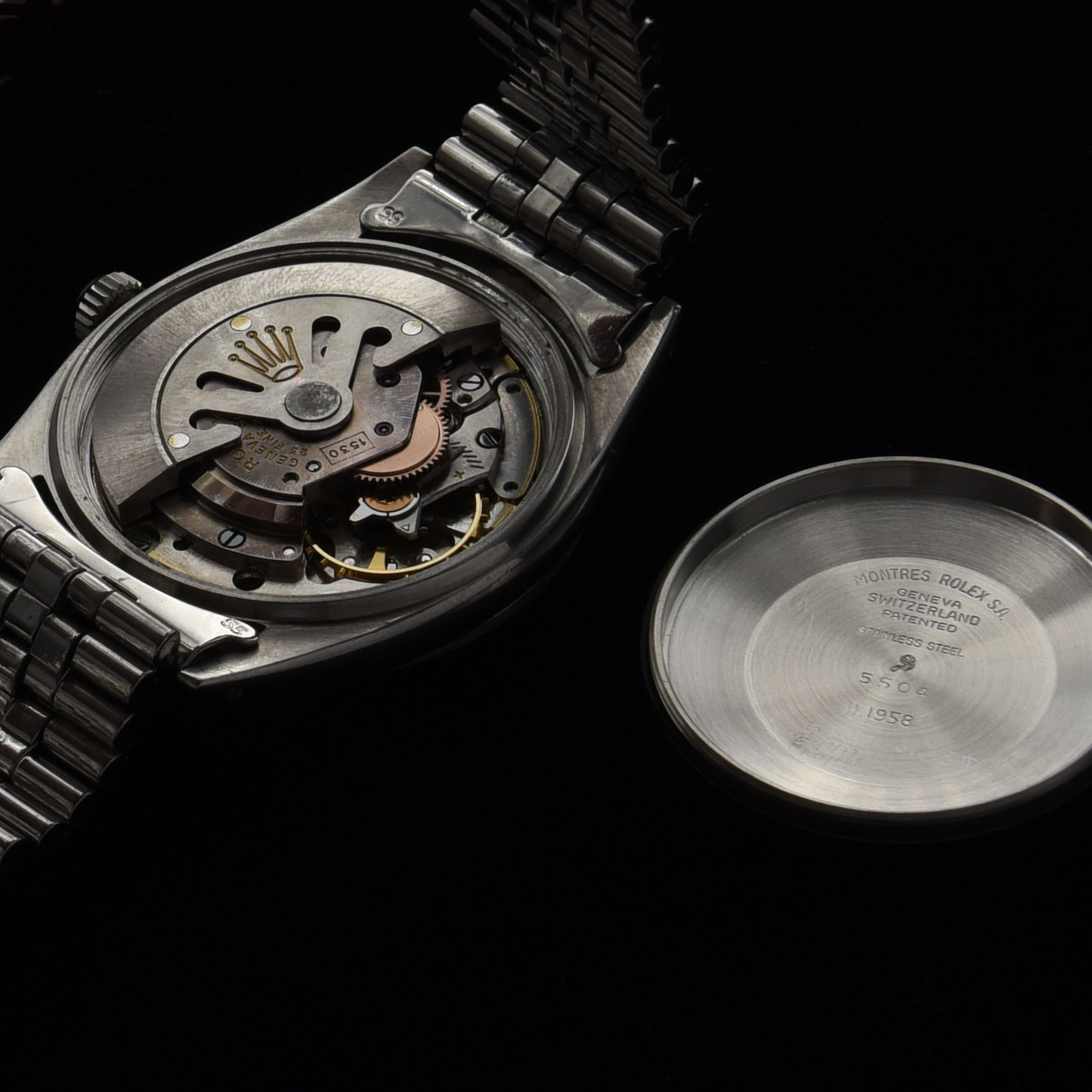 Rare 1958 36mm Rolex Air-King Super Precision ref. 5504 - Image 8