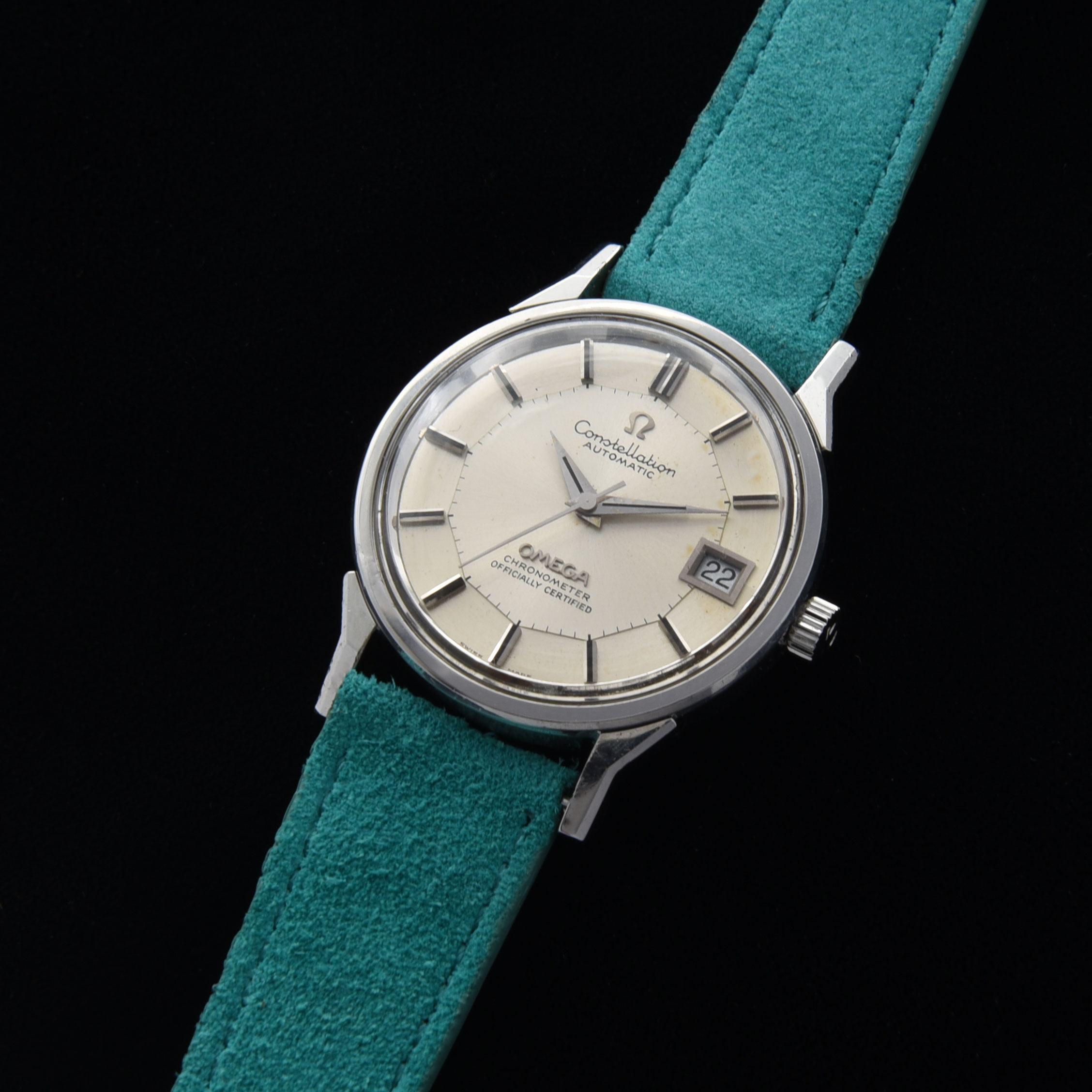 1973 Omega Pie-Pan Constellation Japanese Version